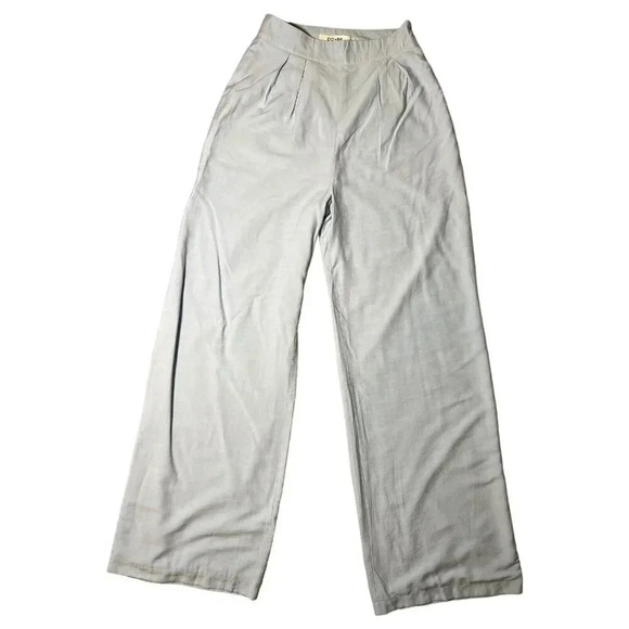 Do + Be Wide Leg Casual Pleated Trouser Dress Pants Light Blue Size Small - Picture 1 of 8